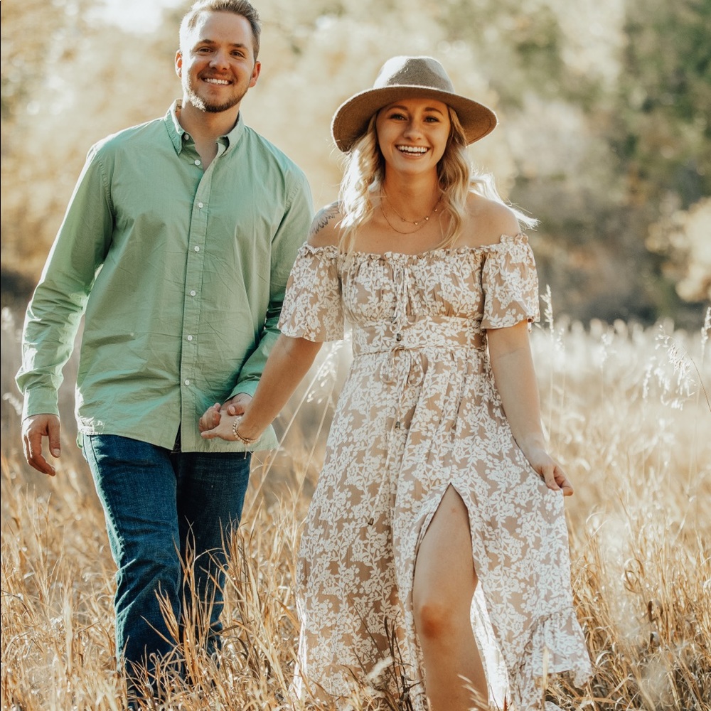 Off the shoulder dress
